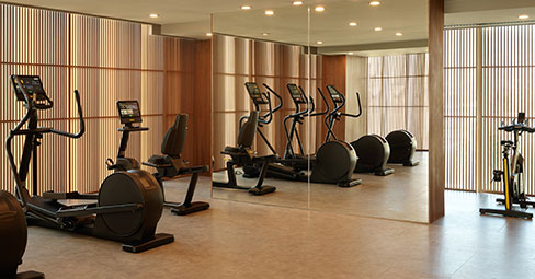 Mantenga su rutina de ejercicio en nuestro hotel con gimnasio