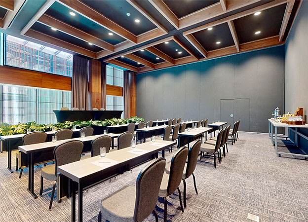 Salón de fiesta elegante en Monterrey